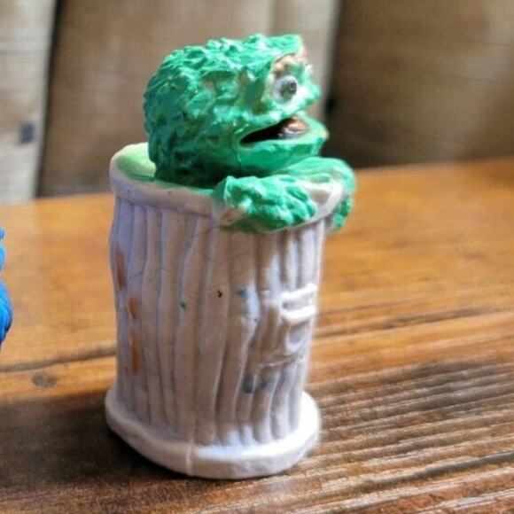 Sesame Street Figures - Oscar The Grouch - Hong Kong - 1970s - Picture 2 of 8
